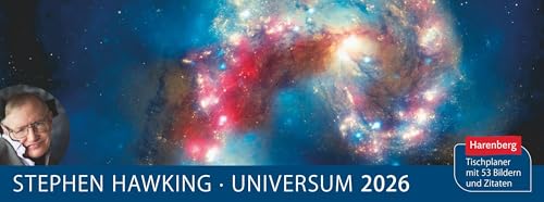 Stephen Hawking Universum Premium-Tischplaner 2026 - Wochenkalender mit 53 Bildern und Zitaten: Tischkalender mit faszinierenden Einblicken ins ... Astrophysikers (Tischkalender Harenberg) von Harenberg