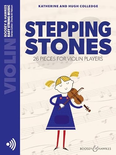 Stepping Stones: 26 Stücke für Anfänger. Violine und Klavier.: Violin and Piano (Easy String Music)