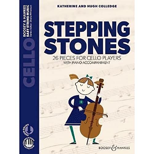 Stepping Stones: 26 pieces for cello players. Violoncello und Klavier. (Easy String Music)