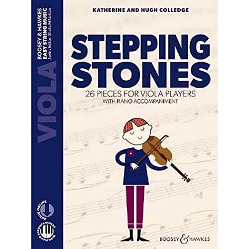 Stepping Stones: 26 pieces for viola players. Viola und Klavier. (Easy String Music)
