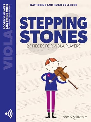 Stepping Stones: 26 pieces for viola players. Viola. (Easy String Music) von Boosey & Hawkes, London