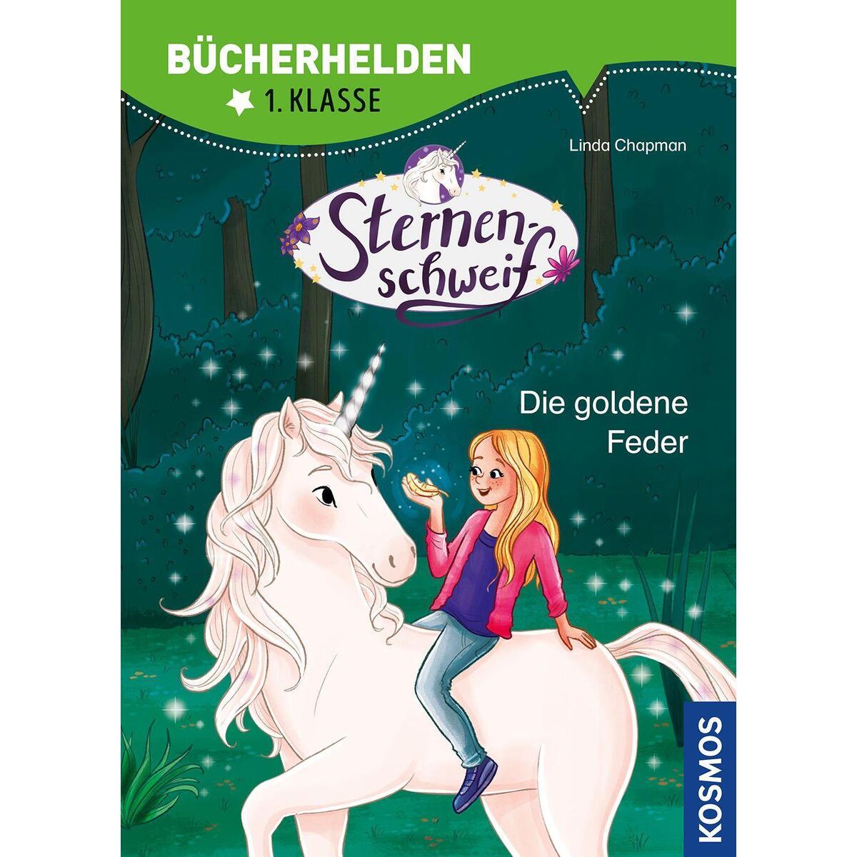 Sternenschweif, Bücherhelden 1. Klasse, Die goldene Feder Sternenschweif, Bücherhelden 1. Klasse, Die goldene Feder von Franckh-Kosmos