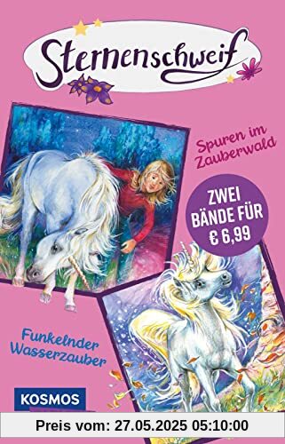 Sternenschweif: Doppelband – Enthält die Bände: Spuren im Zauberwald / Funkelnder Wasserzauber: Eine Heldin und ihr magisches Einhorn fliegen ins Abenteuer! Sternenschweif: Doppelband – Enthält die Bände: Spuren im Zauberwald / Funkelnder Wasserzauber: Eine Heldin und ihr magisches Einhorn fliegen ins Abenteuer!