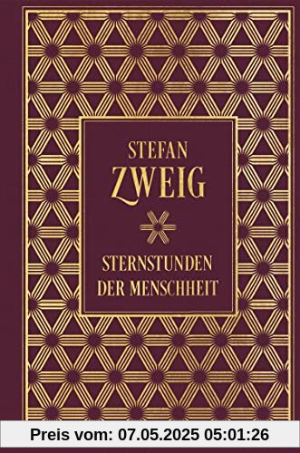Sternstunden der Menschheit: Leinen mit Goldprägung