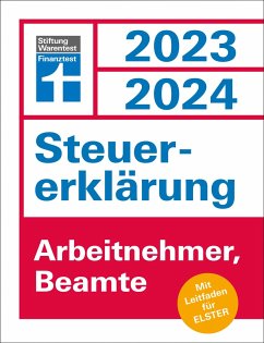 Steuererklärung 2023/2024 - Arbeitnehmer, Beamte von Stiftung Warentest