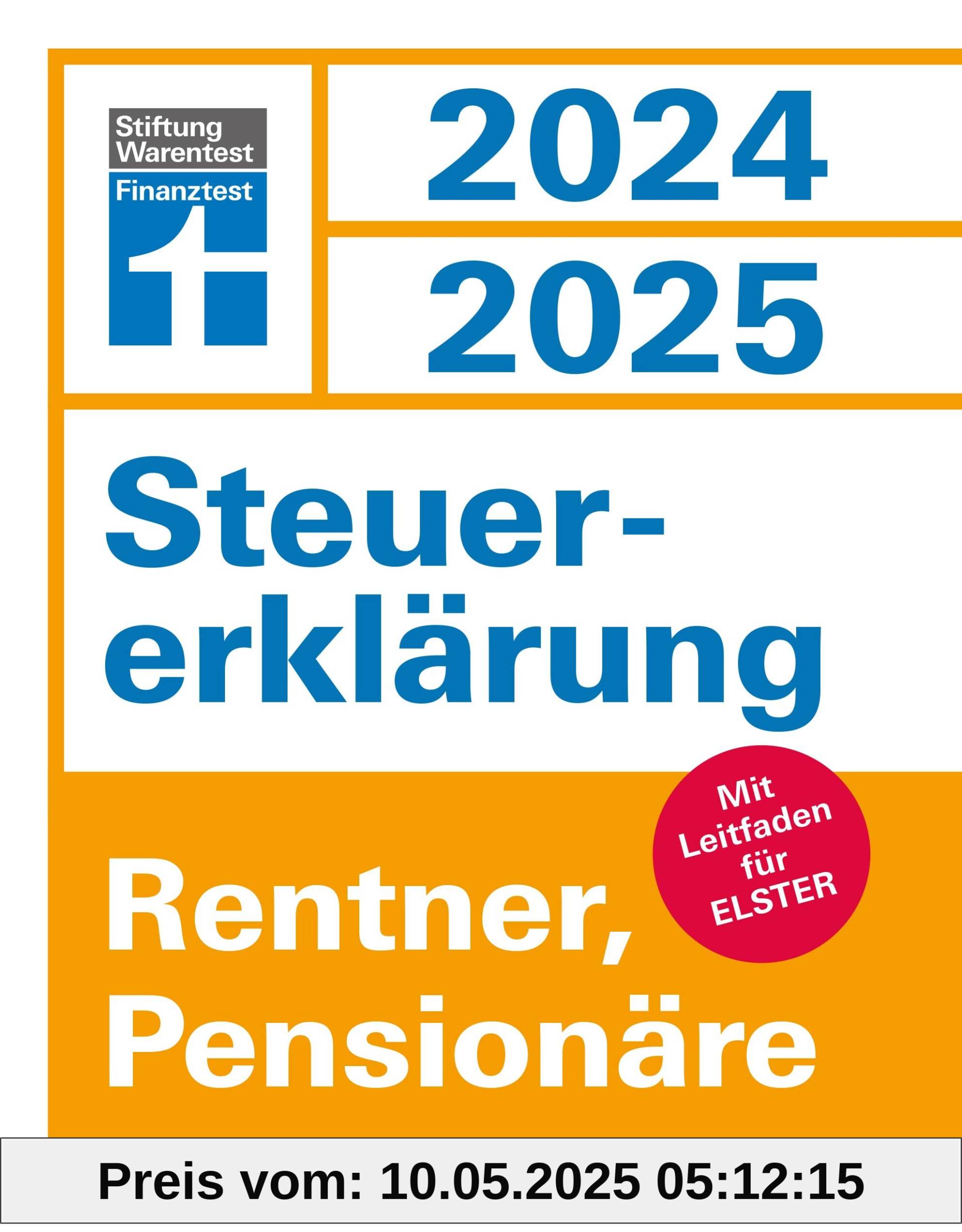 Steuererklärung 2024/2025 - Rentner, Pensionäre - Steuern sparen leicht gemacht, Einkommensteuer mit Steuertipps, geeignet für Anfänger: Mit Leitfaden für Elster Steuererklärung 2024/2025 - Rentner, Pensionäre - Steuern sparen leicht gemacht, Einkommensteuer mit Steuertipps, geeignet für Anfänger: Mit Leitfaden für Elster