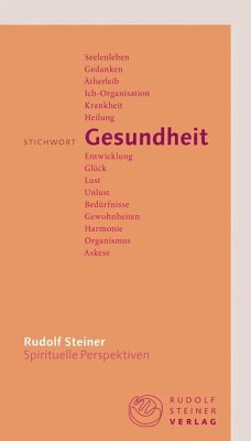 Stichwort Gesundheit von Rudolf Steiner Verlag