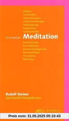 Stichwort Meditation Stichwort Meditation