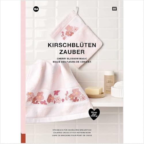 Stickbuch 184 Kirschblütenzauber - Stickbuch für gezählten Kreuzstich Stickbuch 184 Kirschblütenzauber - Stickbuch für gezählten Kreuzstich