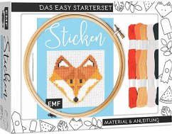 Sticken - das Easy Starterset für dekorative Kreuzstichmotive von Edition Michael Fischer