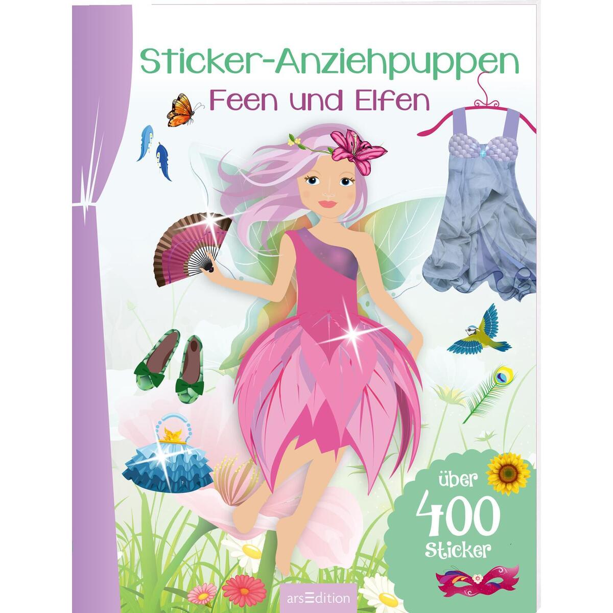 Sticker-Anziehpuppen - Feen und Elfen Sticker-Anziehpuppen - Feen und Elfen von Ars Edition GmbH
