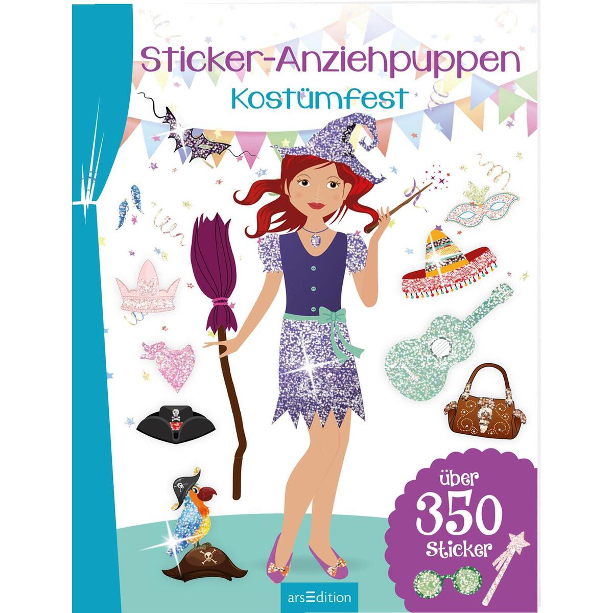 Sticker-Anziehpuppen - Kostümfest von Ars Edition GmbH