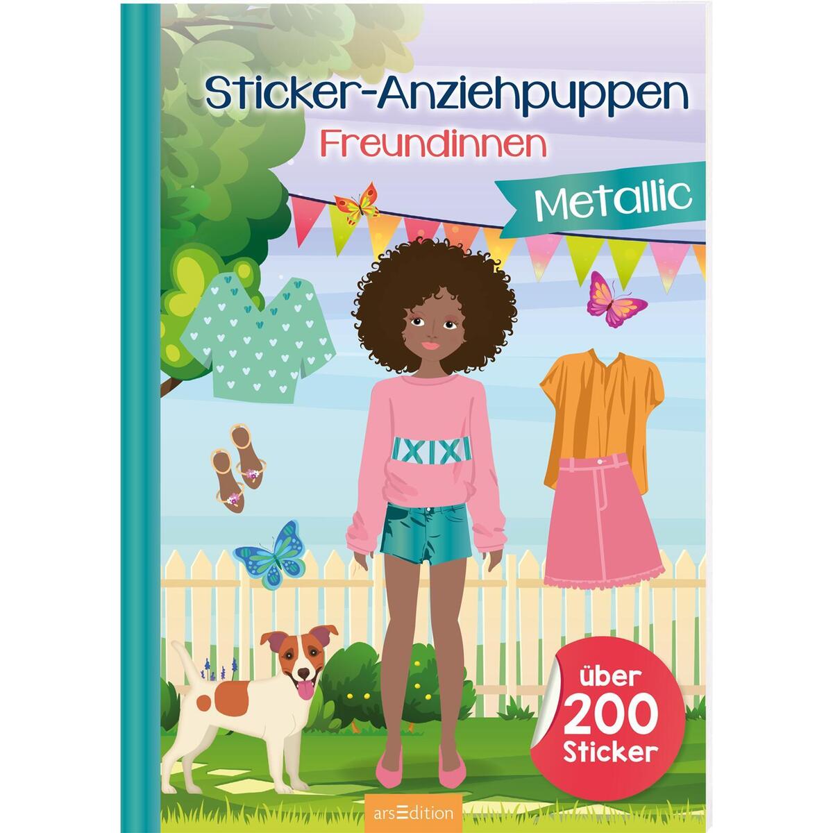 Sticker-Anziehpuppen Metallic - Freundinnen Sticker-Anziehpuppen Metallic - Freundinnen von Ars Edition GmbH