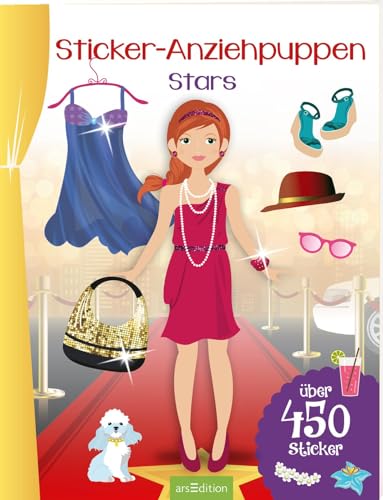 Sticker-Anziehpuppen – Stars: Über 450 Sticker | Coole Styles für Modefans ab 5 Jahren