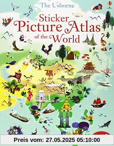 Sticker Picture Atlas of the World (Sticker Book)