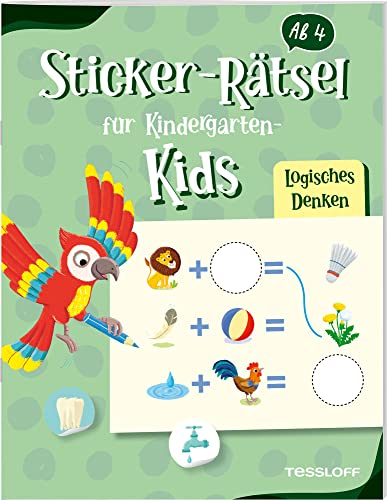 Sticker-Rätsel für Kindergarten-Kids. Logisches Denken / Unterschiede finden, Gegensätze erkennen, Sudokus, Suchbilder u.v.m / Rätselheft ab 4 Jahren: ... Kinder ab 4 Jahren (Spielen & Beschäftigen) Sticker-Rätsel für Kindergarten-Kids. Logisches Denken / Unterschiede finden, Gegensätze erkennen, Sudokus, Suchbilder u.v.m / Rätselheft ab 4 Jahren: ... Kinder ab 4 Jahren (Spielen & Beschäftigen)