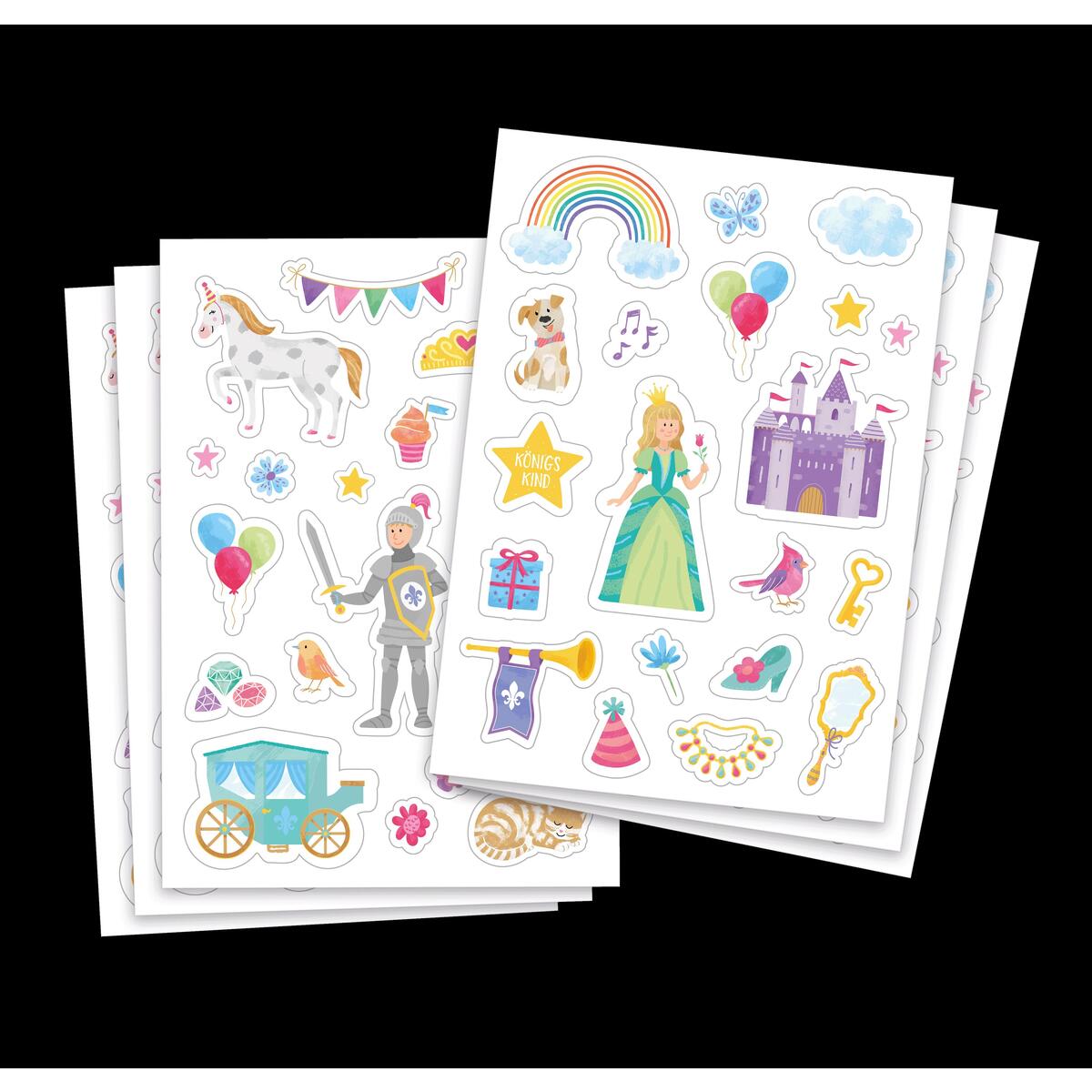 Sticker-Set Prinzessin Sticker-Set Prinzessin von Brunnen-Verlag GmbH