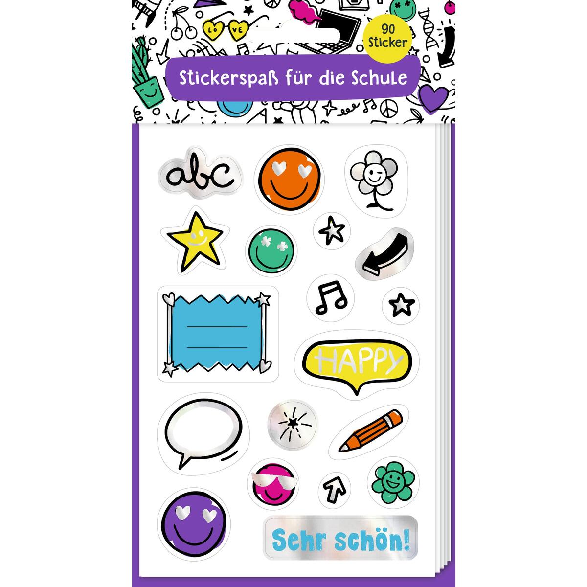 Sticker - Stickerspaß für die Schule Sticker - Stickerspaß für die Schule von Coppenrath