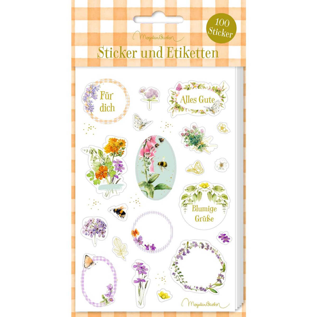 Sticker und Etiketten - Stickerbogen mit 100 Stickern Sticker und Etiketten - Stickerbogen mit 100 Stickern von Coppenrath