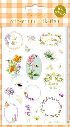 Sticker und Etiketten – Stickerbogen mit 100 Stickern: Marjolein Bastin - GartenLiebe: 5 Stickerbogen | 100 Sticker | hochwertige Ausstattung | ca. ... von Geschenken, Karten und Erinnerungsalben Sticker und Etiketten – Stickerbogen mit 100 Stickern: Marjolein Bastin - GartenLiebe: 5 Stickerbogen | 100 Sticker | hochwertige Ausstattung | ca. ... von Geschenken, Karten und Erinnerungsalben von Coppenrath Verlag GmbH & Co. KG