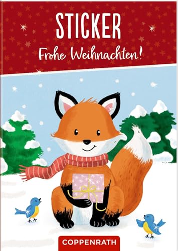 Sticker: Frohe Weihnachten: Stickerheft mit weihnachtlichen Aufklebern