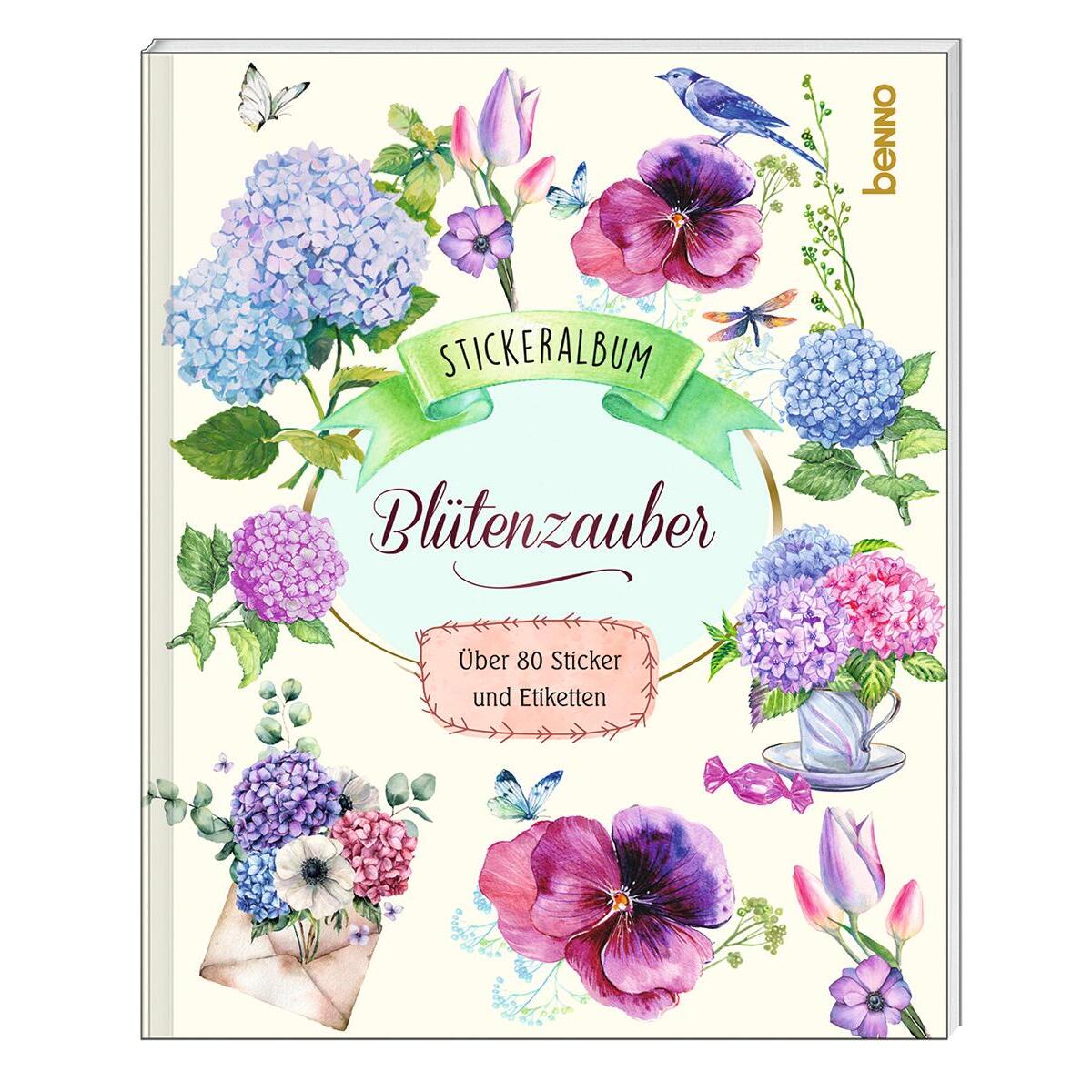 Stickeralbum »Blütenzauber« von St. Benno Verlag