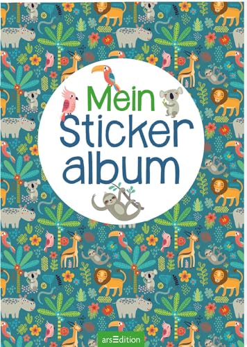 Mein Stickeralbum – Dschungel: Mit beschichteten Seiten für das einfache Ablösen und Neugestalten eurer Stickersammlung Mein Stickeralbum – Dschungel: Mit beschichteten Seiten für das einfache Ablösen und Neugestalten eurer Stickersammlung