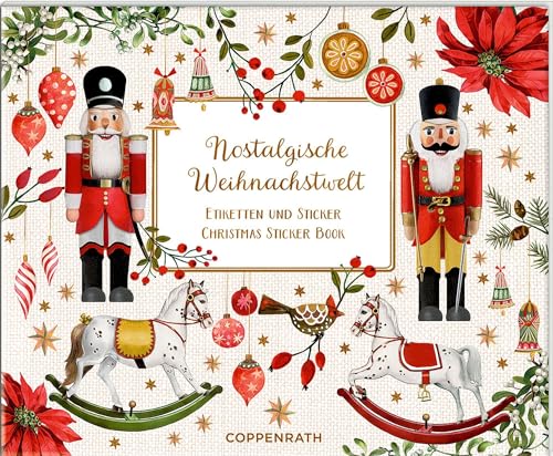 Stickerbuch – Nostalgische Weihnachtswelt: Etiketten und Sticker von Coppenrath Verlag GmbH & Co. KG