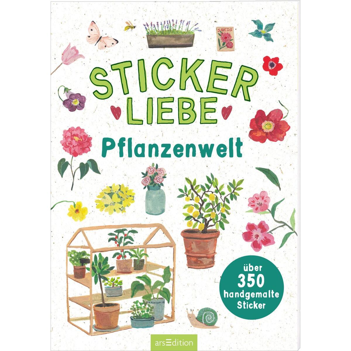 Stickerliebe - Pflanzenwelt von Ars Edition GmbH