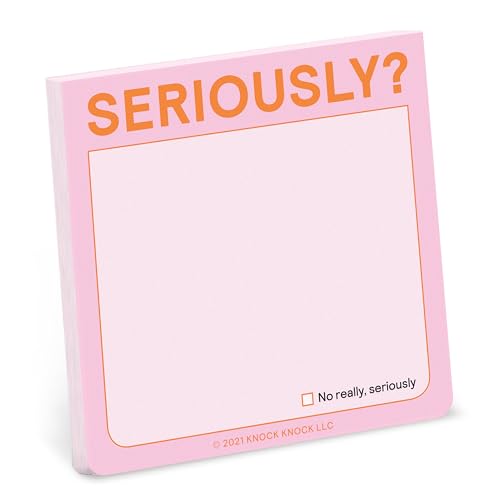 Sticky Note: Seriously?: Pastel Edition (Knock Knock Sticky Notes) von Knock Knock