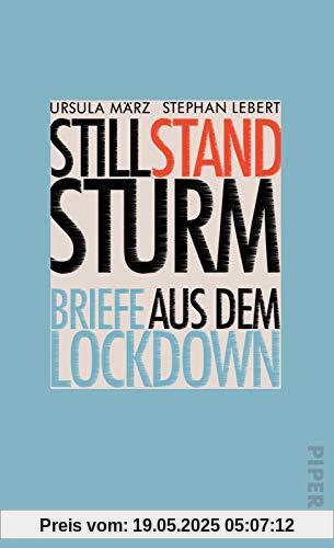 Stillstandsturm: Briefe aus dem Lockdown