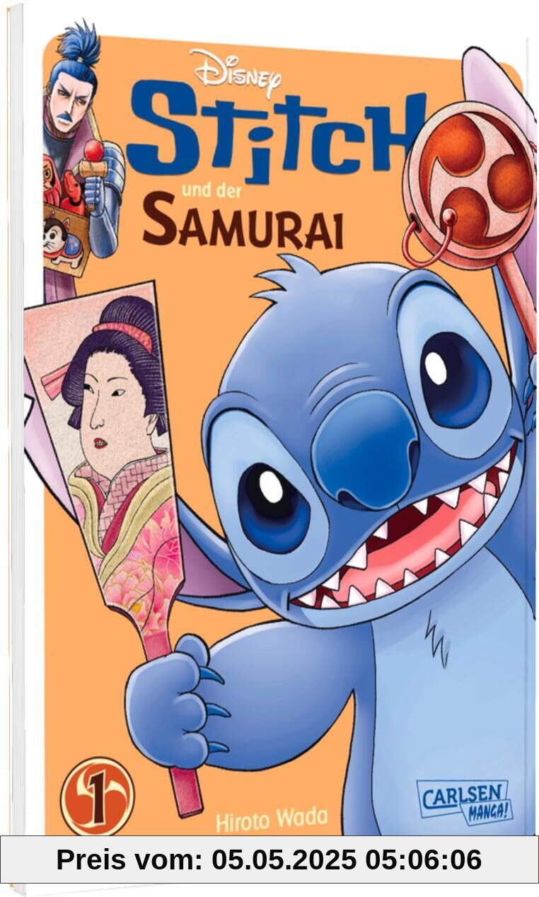 Stitch und der Samurai 1: Witziger Disney-Manga ab 10 mit Stitch im historischen Japan