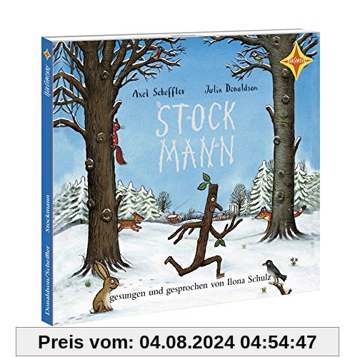 Stockmann: Mit Songs auf Deutsch und Englisch. Gesprochen und gesungen von Ilona Schulz. 1 CD Digipac, ca. 25 Min
