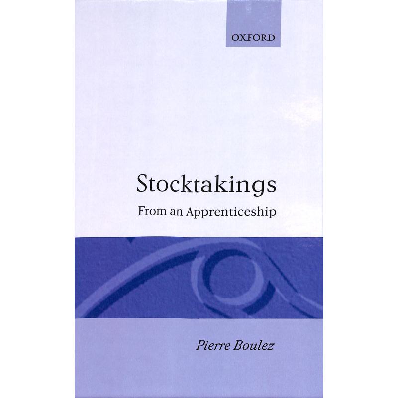 Stocktakings - from an apprenticeship
