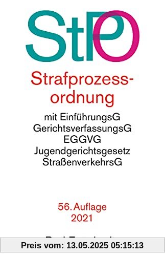 Strafprozessordnung (Beck-Texte im dtv)