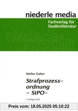 Strafprozessordnung - StPO -