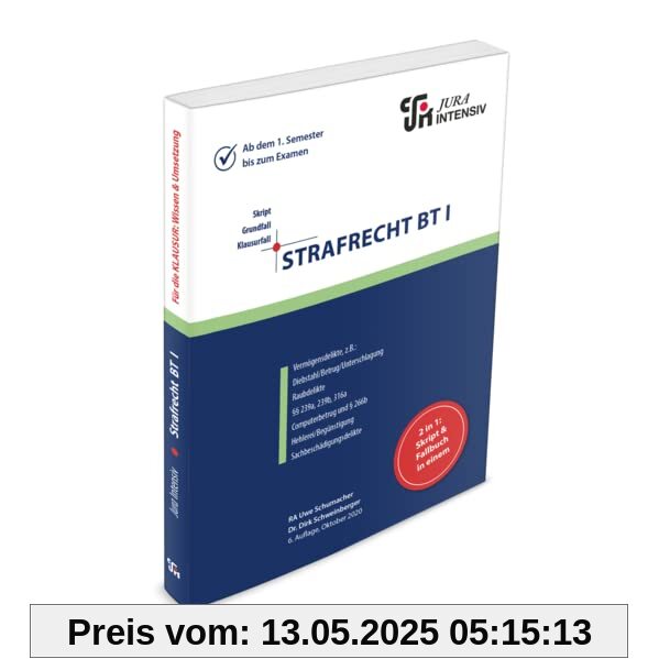 Strafrecht BT I: Wissen - Fälle - Klausurhinweise