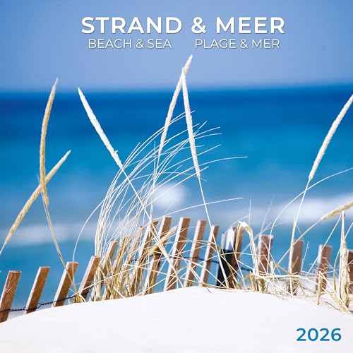Strand und Meer/Beach and Sea 2026: Kalender 2026 (Artwork Edition) von Tushita PaperArt