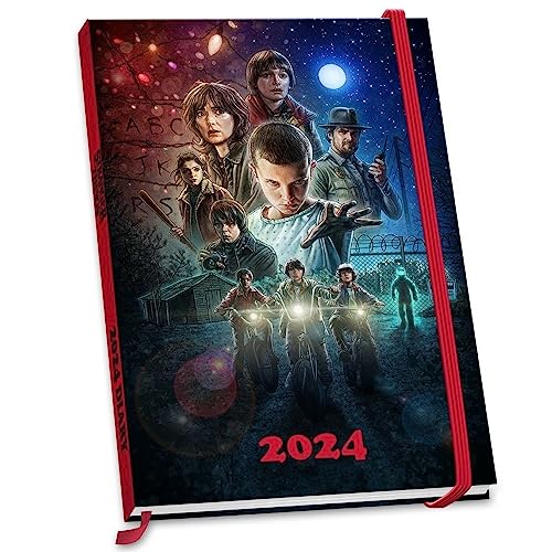 Stranger Things 2024 A5 Size Diary