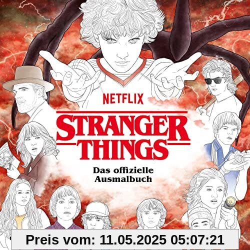 Stranger Things: Das offizielle Ausmalbuch