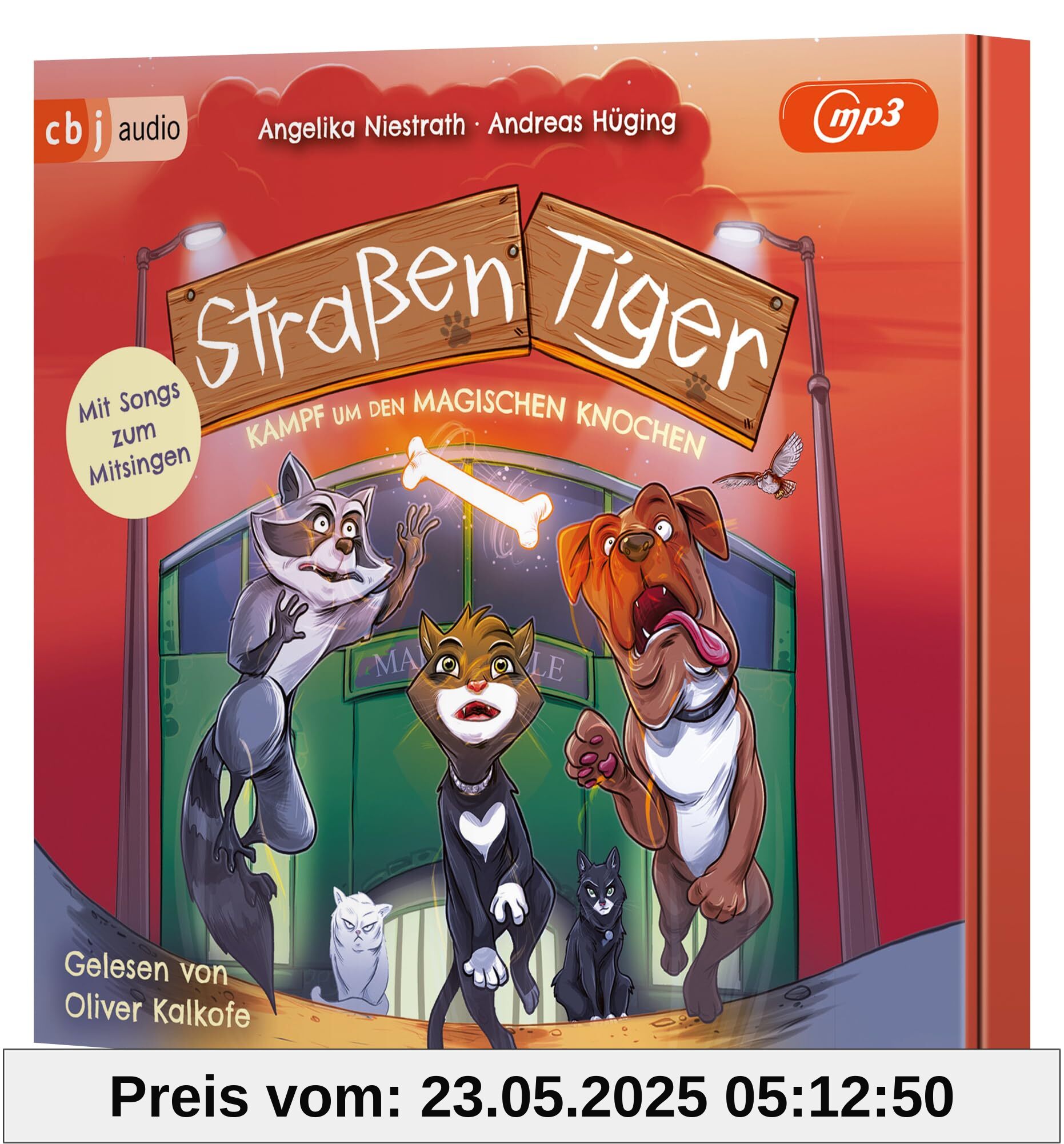 Straßentiger - Kampf um den magischen Knochen (Die Straßentiger-Reihe, Band 2)