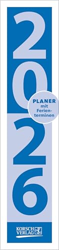 Streifenplaner Compact Blau 2026: Wandplaner und Bürokalender als praktische Monatsübersicht I Streifenkalender schmal: 11,8 x 50 cm Streifenplaner Compact Blau 2026: Wandplaner und Bürokalender als praktische Monatsübersicht I Streifenkalender schmal: 11,8 x 50 cm von Korsch Verlag