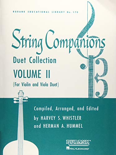 String Companions, Volume 2: Violin and Viola Duet Collection Published in Score Form von Rubank Publications