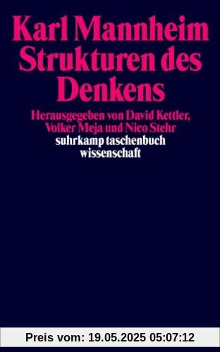 Strukturen des Denkens (suhrkamp taschenbuch wissenschaft)