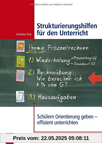 Strukturierungshilfen für den Unterricht: Schülern Orientierung geben - effizient unterrichten