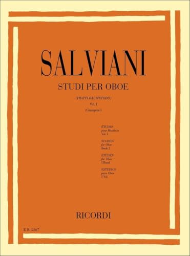 Studi Per Oboe (Tratti Dal Metodo) (HAUTBOIS) von Ricordi