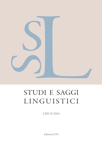 Studi e saggi linguistici (2024) (Vol. 2) von Edizioni ETS