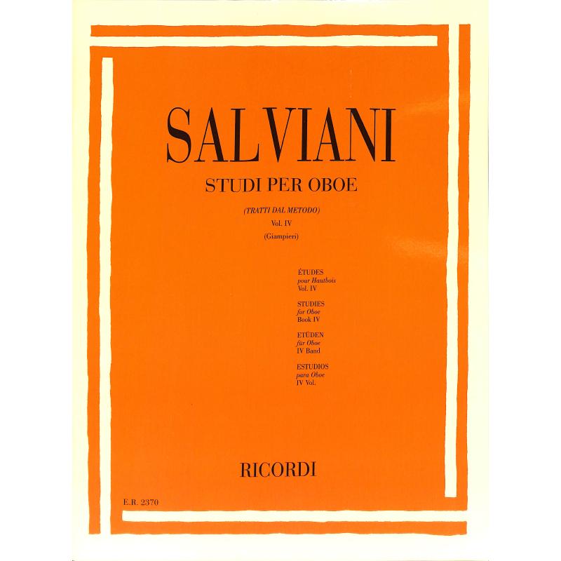 Studi per oboe 4