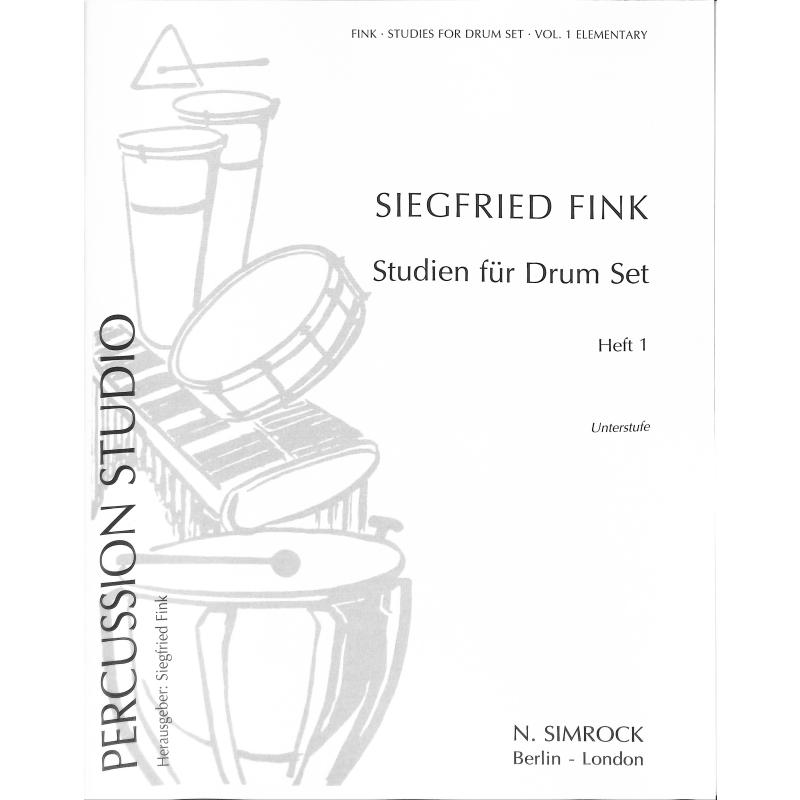 Studien für Drumset 1 - Unterstufe