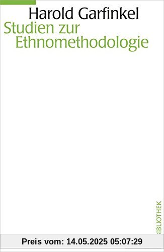 Studien zur Ethnomethodologie (Campus Bibliothek)